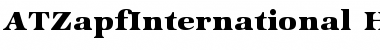 Download ATZapfInternational Font
