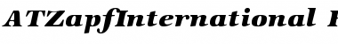 Download ATZapfInternational Font