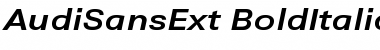AudiSansExt Font