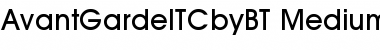 ITC Avant Garde Gothic Medium Font