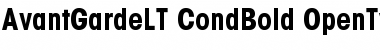 ITC Avant Garde Gothic LT Condensed Bold Font