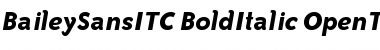 Download Bailey Sans ITC Font