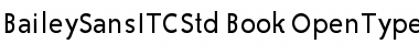 Download Bailey Sans ITC Std Font