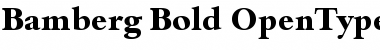 Bamberg-Bold Regular Font