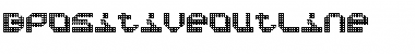 Download BpositiveOutline Font Download BpositiveOutline Font