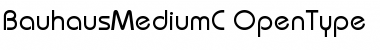 Download BauhausMediumC Font