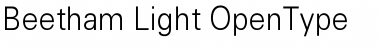 Beetham Light Font