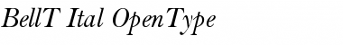 Bell T Italic Font