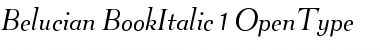 Belucian BookItalic