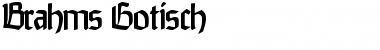 Download Brahms-Gotisch Font Download Brahms-Gotisch Font
