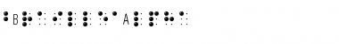 Download BrailleAlpha Font Download BrailleAlpha Font