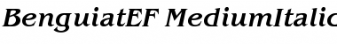 Download BenguiatEF-MediumItalic Font Download BenguiatEF-MediumItalic Font