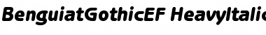 Download BenguiatGothicEF-HeavyItalic Font Download BenguiatGothicEF-HeavyItalic Font