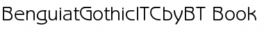 ITC Benguiat Gothic Font