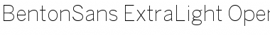 Download BentonSans ExtraLight Font Download BentonSans ExtraLight Font