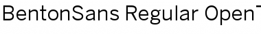 Download BentonSans Regular Font Download BentonSans Regular Font