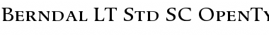 Download Berndal LT Std SC Font