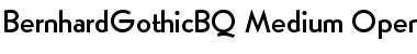 Download Bernhard Gothic BQ Font