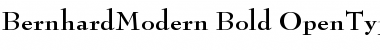 Bernhard Modern Bold Font