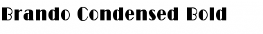 Brando Condensed Bold Font