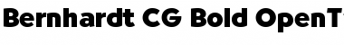 Bernhardt CG Bold Regular Font