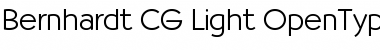 Bernhardt CG Light Font