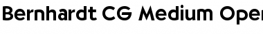 Download Bernhardt CG Medium Font Download Bernhardt CG Medium Font