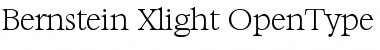 Bernstein-Xlight Font