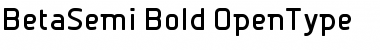 BetaSemi Bold Font