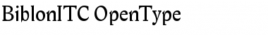 Biblon ITC Regular Font