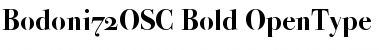 Bodoni72OSC Bold Font