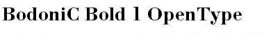 BodoniC Bold Font