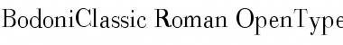 BodoniClassic Roman Font