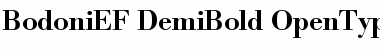 BodoniEF DemiBold Font