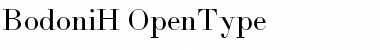 BodoniH Regular Font