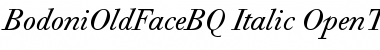 Bodoni Old Face BQ Font