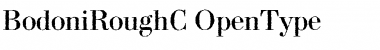 BodoniRoughC Regular Font