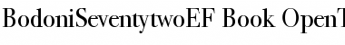 Download BodoniSeventytwoEF Font