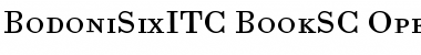 Bodoni Six ITC Book SC Font