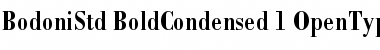 Download Bodoni Std Font