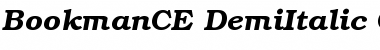 ITC Bookman CE Demi Italic Font
