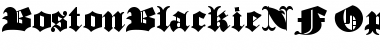 Download BostonBlackieNF Font Download BostonBlackieNF Font