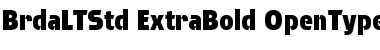 Brda LT Std&nbsp;Extra Bold