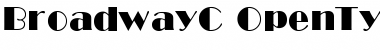 Download BroadwayC Font Download BroadwayC Font