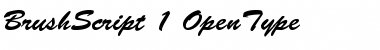 Brush Script Medium