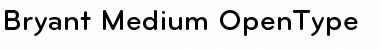 Download Bryant-Medium Font Download Bryant-Medium Font