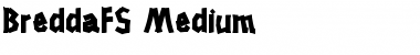 Download BreddaFS Font Download BreddaFS Font