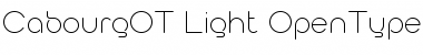 Cabourg OT Light Font