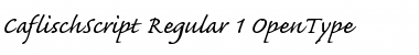 Download Caflisch Script Font