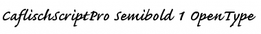 Download Caflisch Script Pro Font